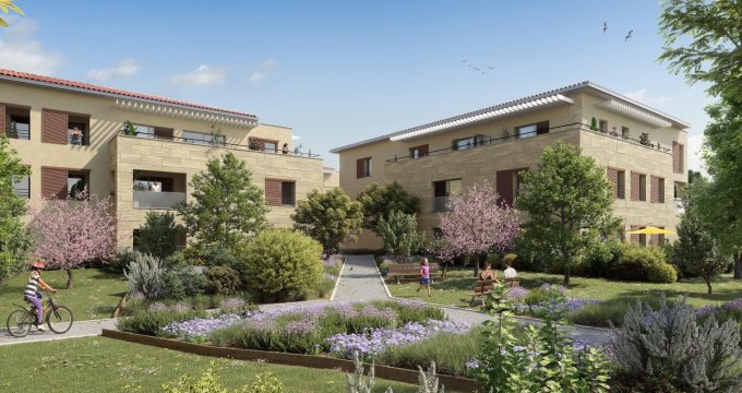 Achat / Vente immobilier neuf Aix-en-Provence à 15 min du centre-ville (13090) - Réf. 11393