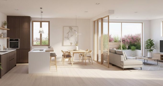 Achat / Vente immobilier neuf Marseille 04 résidence prestige à deux pas du parc Longchamp (13004) - Réf. 13709