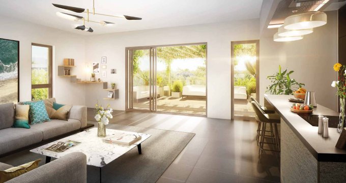 Achat / Vente immobilier neuf Marseille 8ème résidence de standing aux portes du parc Borely (13008) - Réf. 12587