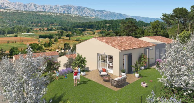 Achat / Vente immobilier neuf Rousset à 20 minutes d’Aix-en-Provence (13790) - Réf. 6928