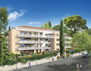 Achat / Vente immobilier neuf Aix-en-Provence résidence haut de gamme à 900m du Cours Mirabeau (13090) - Réf. 7802