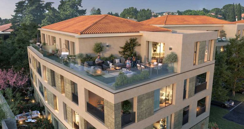 Achat / Vente immobilier neuf Aix-en-Provence proche cours Mirabeau (13090) - Réf. 7625