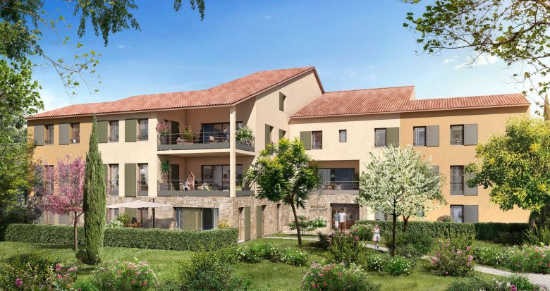 Achat / Vente immobilier neuf Aix-en-Provence secteur calme et arboré (13090) - Réf. 6732