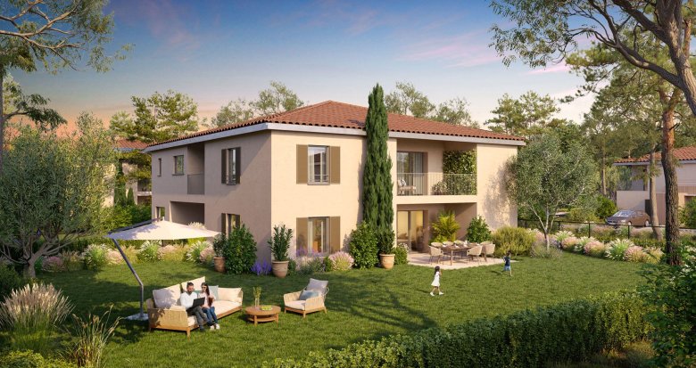 Achat / Vente immobilier neuf Aix-en-Provence secteur Célony coeur campagne aixoise (13090) - Réf. 8254