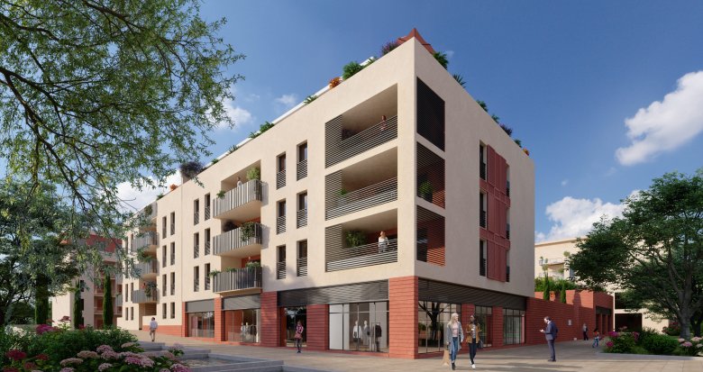 Achat / Vente immobilier neuf Aix-en-Provence secteur sud-ouest quartier de la Duranne (13090) - Réf. 8890