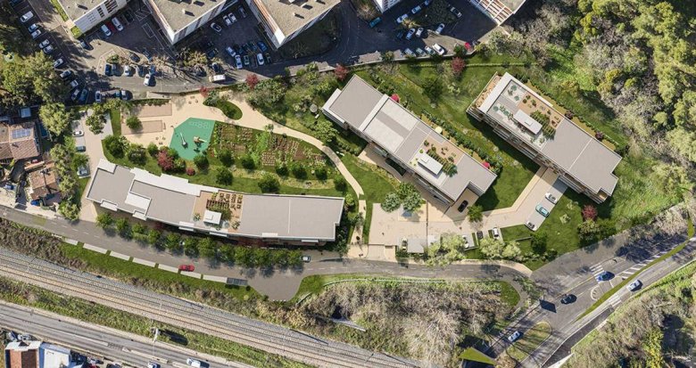 Achat / Vente immobilier neuf Aubagne à 1,5 km du centre-ville et de la gare (13400) - Réf. 8328