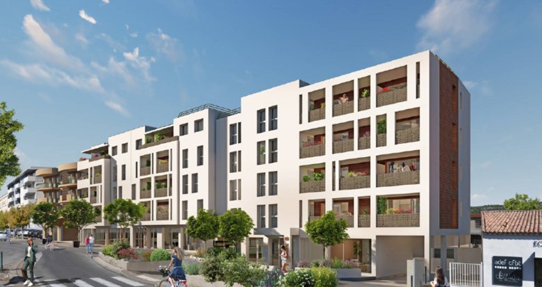 Achat / Vente immobilier neuf Aubagne petite résidence proche centre-ville et commerces (13400) - Réf. 7549