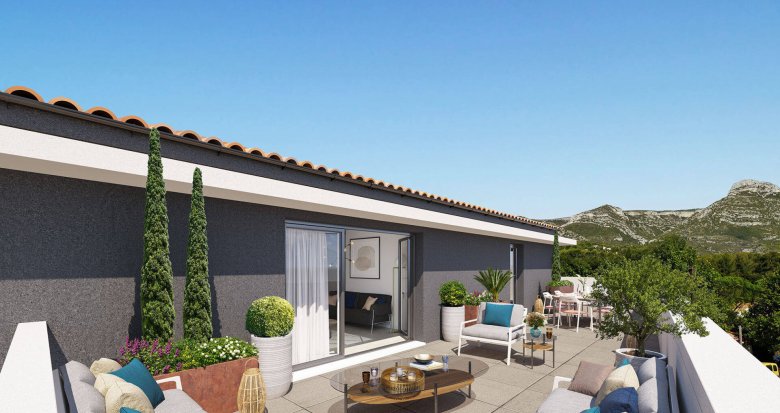 Achat / Vente immobilier neuf Aubagne résidence intimiste au coeur du centre-ville (13400) - Réf. 6682