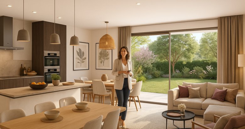 Achat / Vente immobilier neuf Bouc-Bel-Air villa neuve avec grand jardin (13320) - Réf. 13409