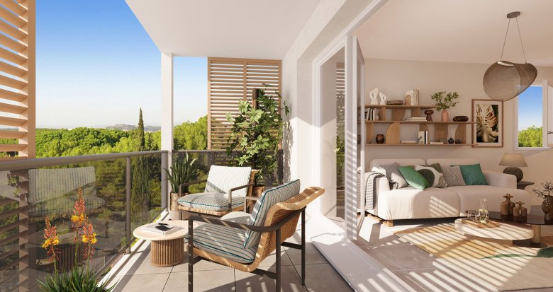 Achat / Vente immobilier neuf Istres cadre résidentiel à quelques minutes des plages (13800) - Réf. 13250