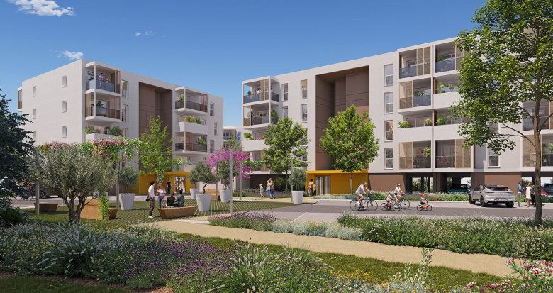 Achat / Vente immobilier neuf Istres cadre résidentiel à quelques minutes des plages (13800) - Réf. 13250