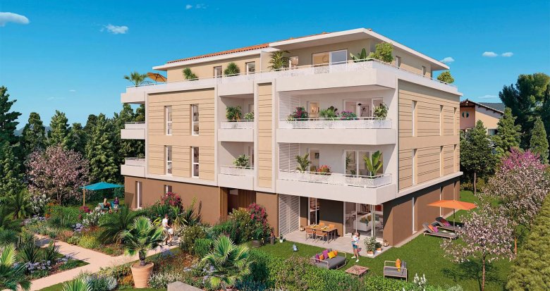 Achat / Vente immobilier neuf La Ciotat à 10 minutes à vélo des plages (13600) - Réf. 13008