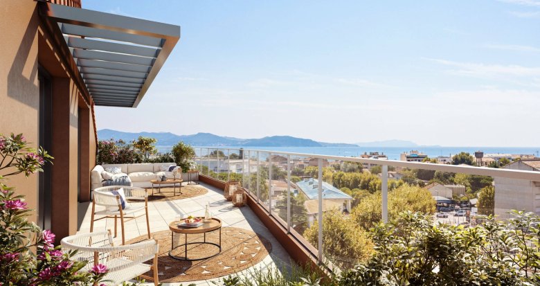 Achat / Vente immobilier neuf La Ciotat à 500m de la plage des Capucins (13600) - Réf. 12548