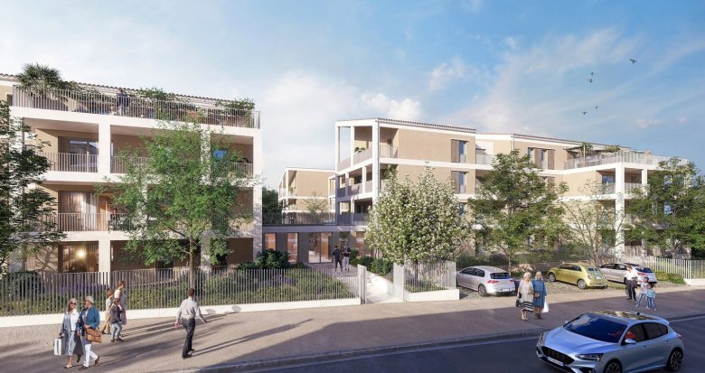 Achat / Vente immobilier neuf La Roque-d'Anthéron au pied du massif du Lubéron (13640) - Réf. 13174