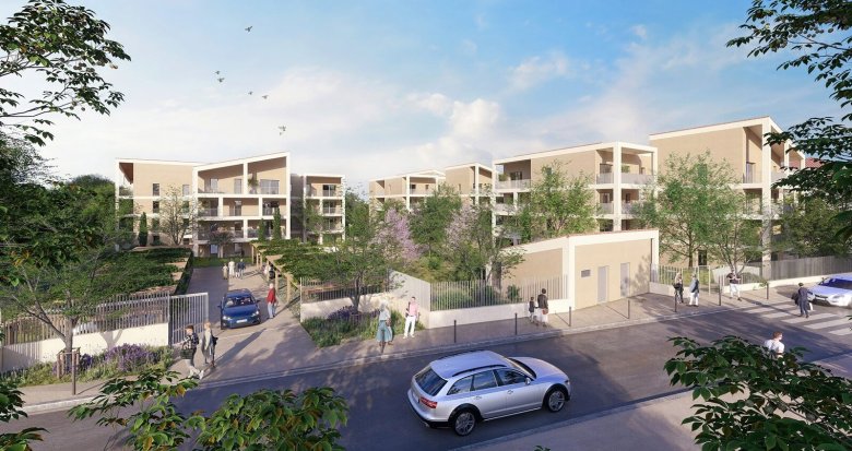 Achat / Vente immobilier neuf La Roque-d'Anthéron au pied du massif du Lubéron (13640) - Réf. 13174