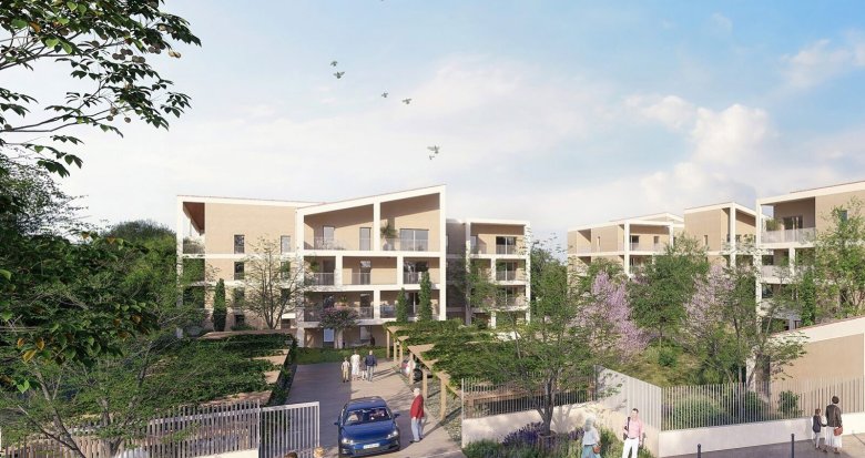 Achat / Vente immobilier neuf La Roque-d'Anthéron au pied du massif du Lubéron (13640) - Réf. 13174