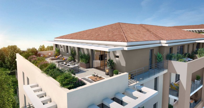 Achat / Vente immobilier neuf Luynes proche centre-ville et commerces (13090) - Réf. 6184