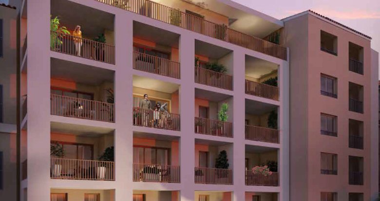 Achat / Vente immobilier neuf Marseille 04 résidence prestige à deux pas du parc Longchamp (13004) - Réf. 13709