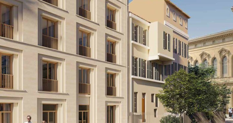 Achat / Vente immobilier neuf Marseille 04 résidence prestige à deux pas du parc Longchamp (13004) - Réf. 13709