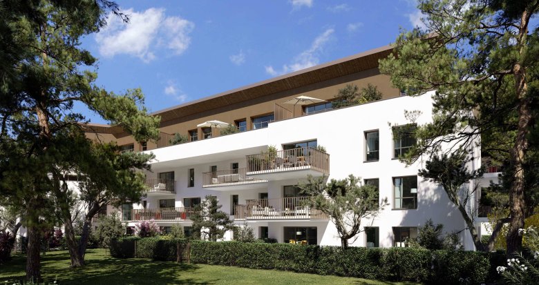 Achat / Vente immobilier neuf Marseille 08 résidence standing dans un environnement privilégié (13008) - Réf. 6460