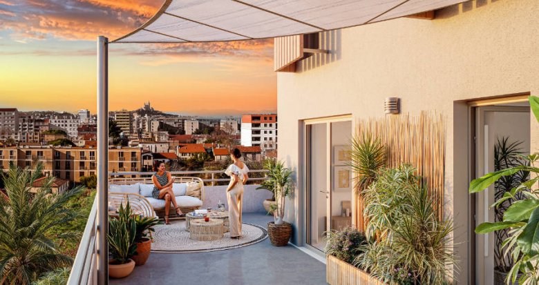 Achat / Vente immobilier neuf Marseille 10e résidence intimiste aux portes de la Timone (13010) - Réf. 12198