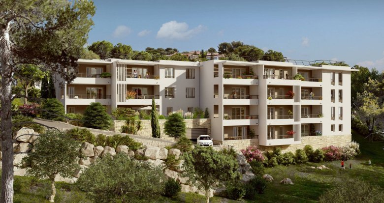 Achat / Vente immobilier neuf Marseille 12 petit programme au milieu de la verdure (13012) - Réf. 6236