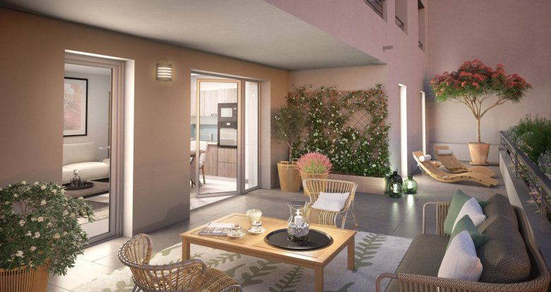 Achat / Vente immobilier neuf Marseille 12 petit programme au milieu de la verdure (13012) - Réf. 6236