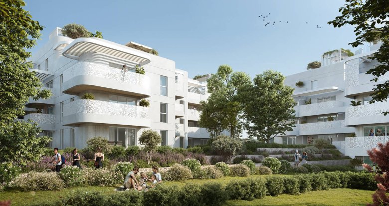 Achat / Vente immobilier neuf Marseille 12ème le calme entre Bois Luzy et St-Barnabé (13012) - Réf. 12244