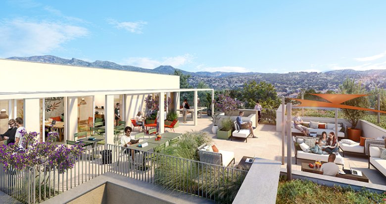 Achat / Vente immobilier neuf Marseille 13 LMNP à 15 min à pied de l’École Centrale (13013) - Réf. 8881