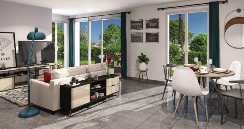 Achat / Vente immobilier neuf Marseille 13 maisons neuves secteur Château-Gombert (13013) - Réf. 12636