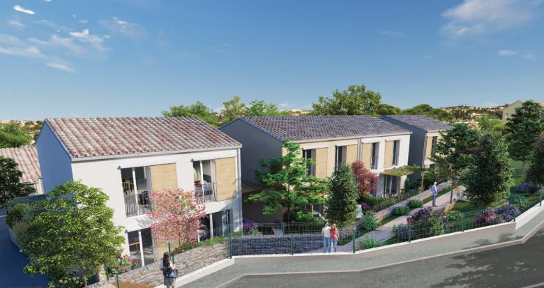 Achat / Vente immobilier neuf Marseille 13 maisons neuves secteur Château-Gombert (13013) - Réf. 12636