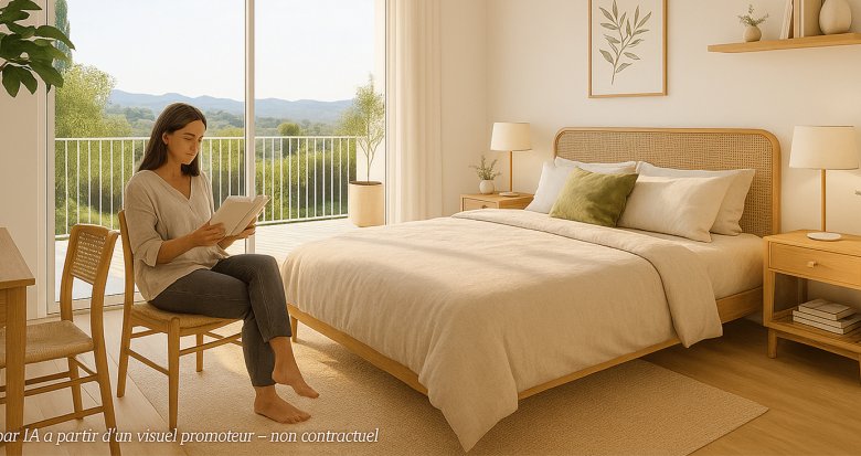 Achat / Vente immobilier neuf Marseille 13ème secteur résidentiel à 2 min à pied du métro 1 (13013) - Réf. 13541