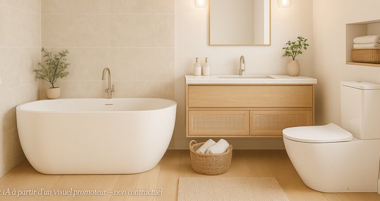 Achat / Vente immobilier neuf Marseille 13ème secteur résidentiel à 2 min à pied du métro 1 (13013) - Réf. 13541