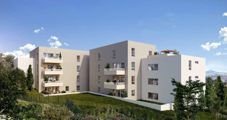 Achat / Vente immobilier neuf Marseille 14 proche Parc de Font Obscure (13014) - Réf. 6390