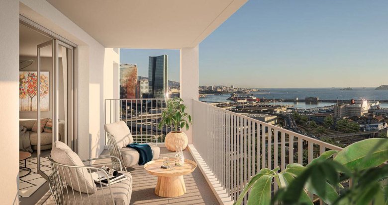 Achat / Vente immobilier neuf Marseille 15ème écoquartier proche des commerces (13015) - Réf. 12167