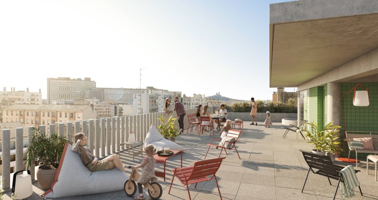 Achat / Vente immobilier neuf Marseille 5ème logements modulables proche gare et métro M1 (13004) - Réf. 7278