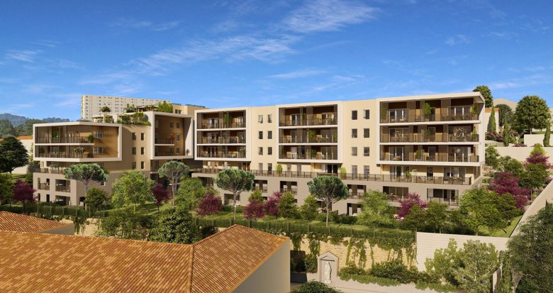 Achat / Vente immobilier neuf Marseille 9 entre colline de St-Joseph et village du Redon (13009) - Réf. 12580