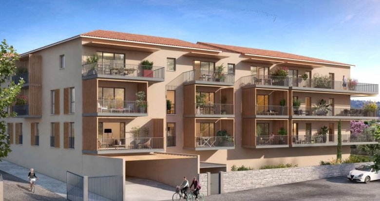 Achat / Vente immobilier neuf Meyrargues à 5 minutes de la gare (13650) - Réf. 6259