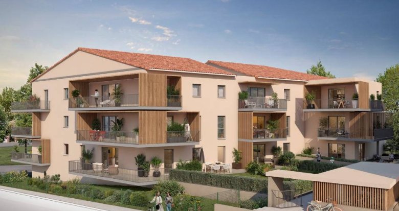 Achat / Vente immobilier neuf Meyrargues à 5 minutes de la gare (13650) - Réf. 6259