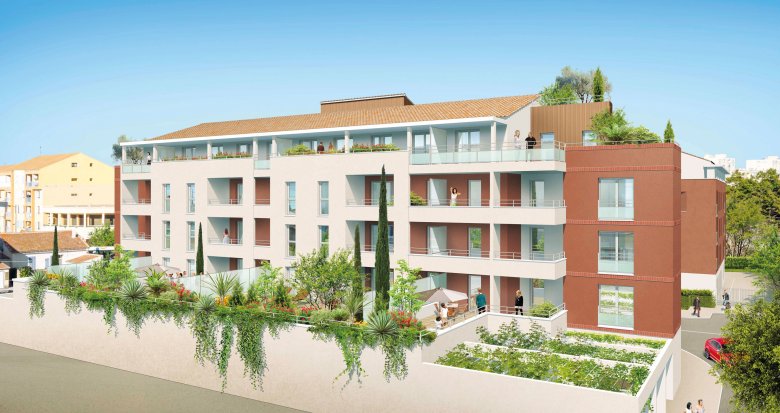 Achat / Vente immobilier neuf Miramas à 5 min à pied du centre-ville et des commerces (13140) - Réf. 12420
