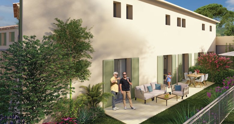 Achat / Vente immobilier neuf Rognes résidence intimiste au centre du village (13840) - Réf. 13223