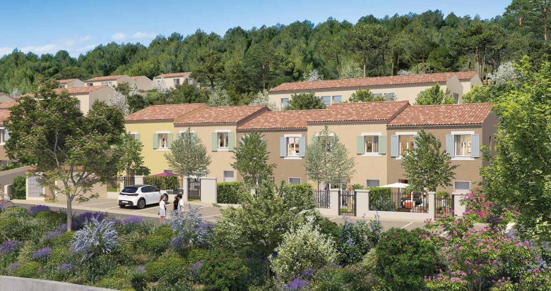 Achat / Vente immobilier neuf Rousset à 20 minutes d’Aix-en-Provence (13790) - Réf. 6928