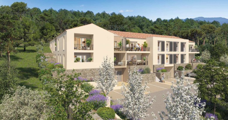 Achat / Vente immobilier neuf Rousset à 20 minutes d’Aix-en-Provence (13790) - Réf. 6928