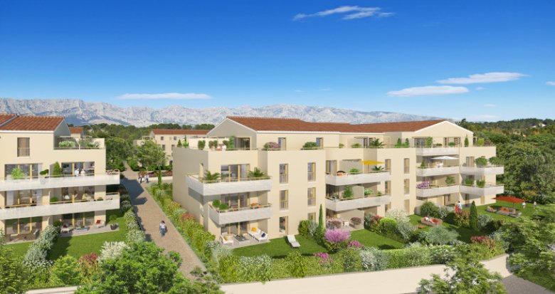 Achat / Vente immobilier neuf Rousset proche centre (13790) - Réf. 2733