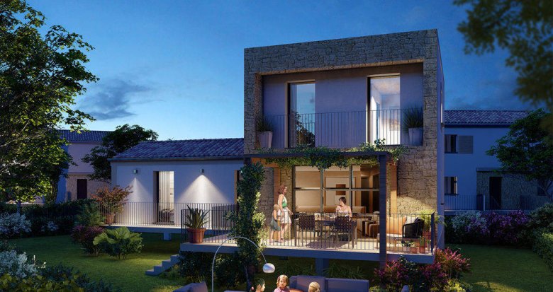Achat / Vente immobilier neuf Saint-Étienne-du-Grès à 15 min de St Rémy de Provence (13103) - Réf. 11240