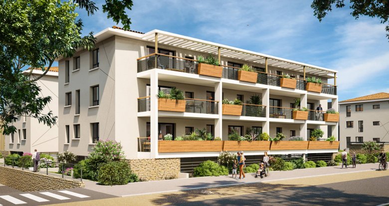 Achat / Vente immobilier neuf Senas en plein coeur du village (13560) - Réf. 7815