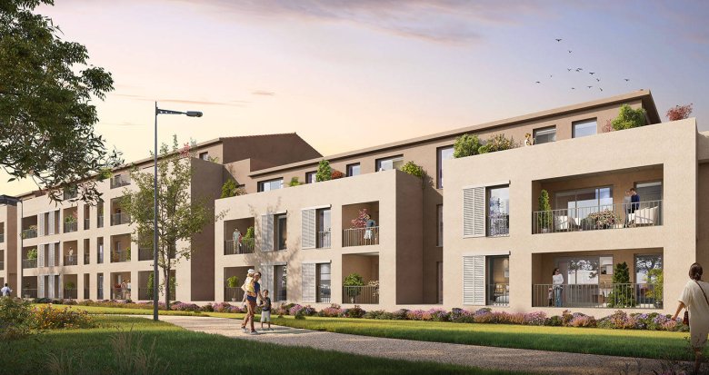 Achat / Vente immobilier neuf Trets cadre naturel proche centre-ville (13530) - Réf. 6279