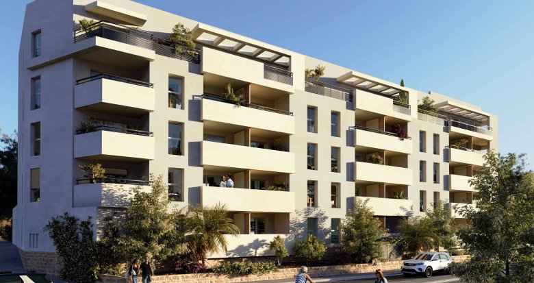 Achat / Vente immobilier neuf Vitrolles coeur historique, résidence à taille humaine (13127) - Réf. 7523
