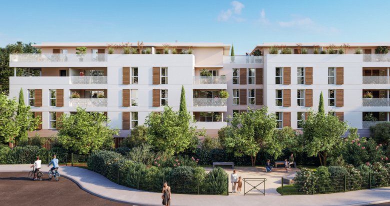 Achat / Vente immobilier neuf Vitrolles entre le Parc du Griffon et le centre-ville (13127) - Réf. 13142