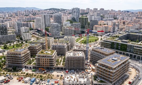 Euromed 2 à Marseille : le plus grand écoquartier de la ville